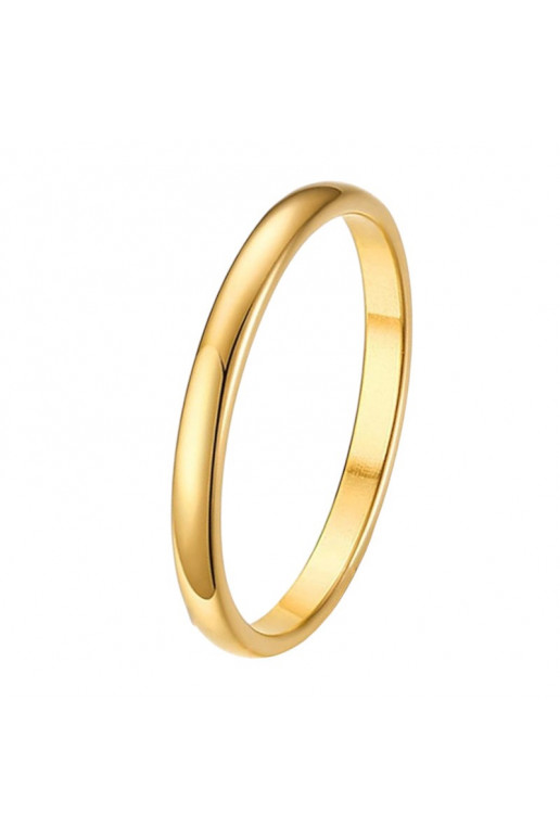 The ring   gold plated PST925, Ring size: US7 - EU14