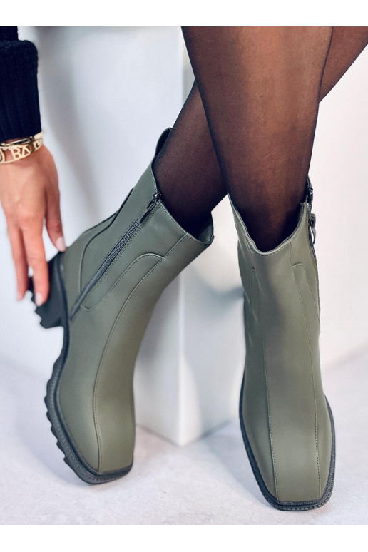 Women's boots TAVRIA GREEN with a slight flaw