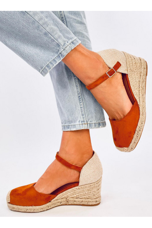 espadrilles  PLATTEN CAMEL