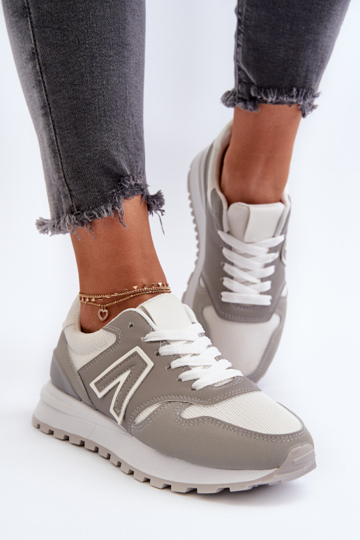Women's Sneakers Sports Shoes Grey Daisee
