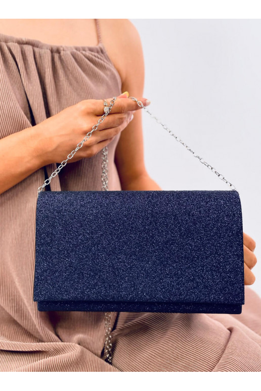 Envelope type handbag TREVOI GRANATOWA