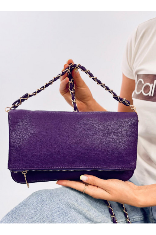 Handbag    ANDRU purple color