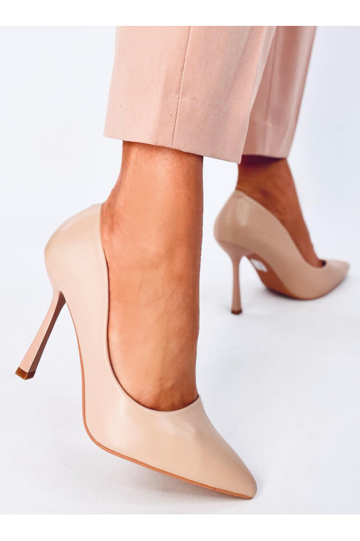 high-heeled shoes   MORITA BEIGE