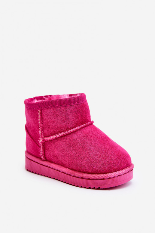 Children's Insulated Snow Boots Pink Gooby