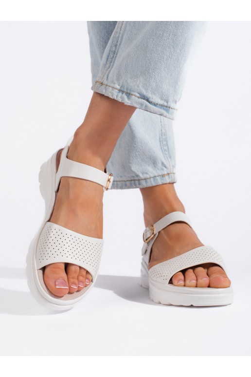  white color sandals 