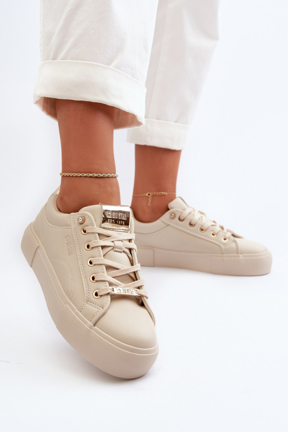 Women's Sneakers Big Star NN274210 Beige
