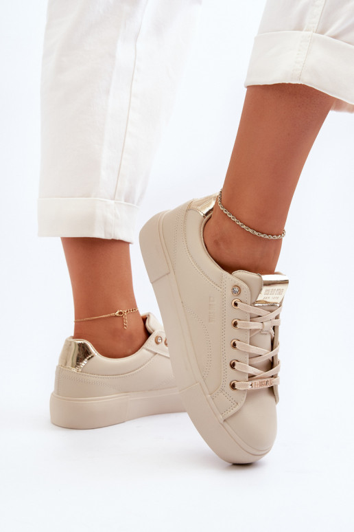 Women's Sneakers Big Star NN274210 Beige Women's Sneakers Big Star NN274210 Beige