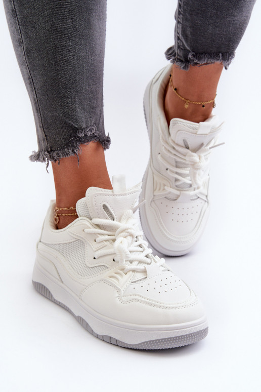 Women's Platform Sneakers White Etnaria