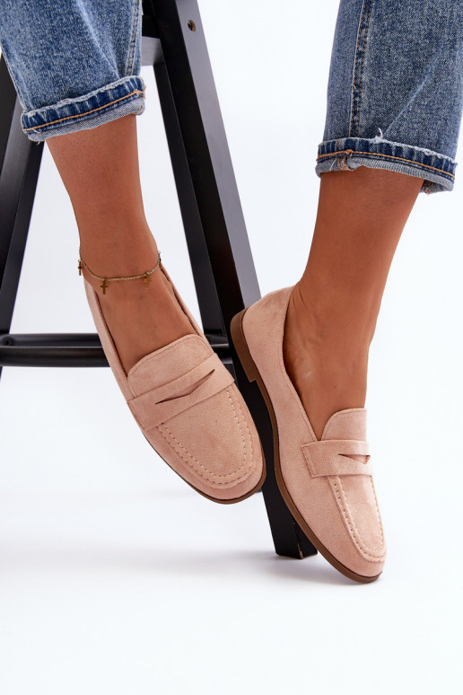 Women's Classic Moccasins Pink Olevin Women's Classic Moccasins Pink Olevin