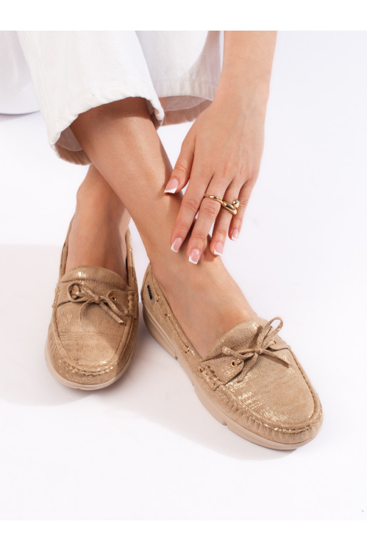  beige Women's moccasins