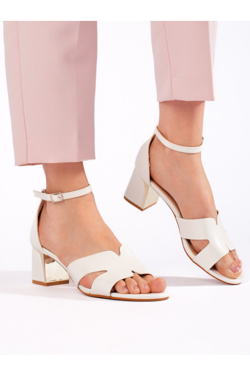 White color sandals  