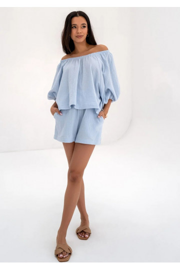 Boco - Light blue muslin...