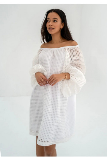 Meggie - White openwork... 2