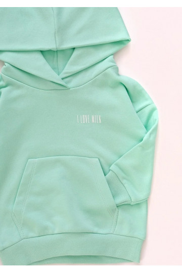 Pure - Kids hoodie Fresh Mint 2