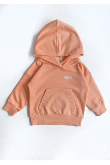 Pure - Kids hoodie Peach Fuzz