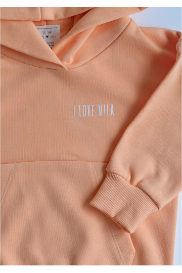 Pure - Kids hoodie Peach Fuzz 2
