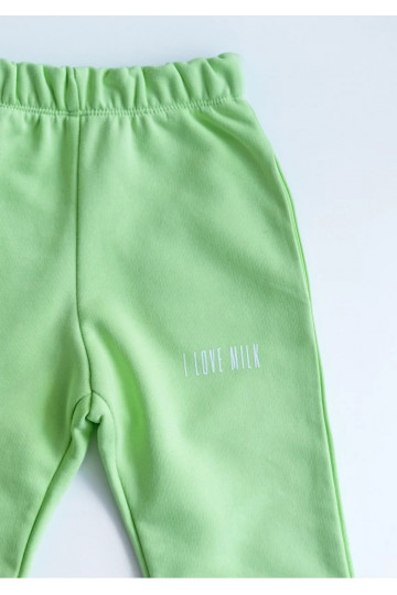 Pure - Kids sweatpants Lime... 2