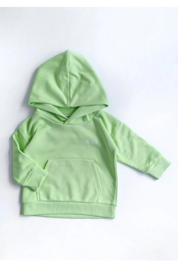 Pure - Kids hoodie Lime Green