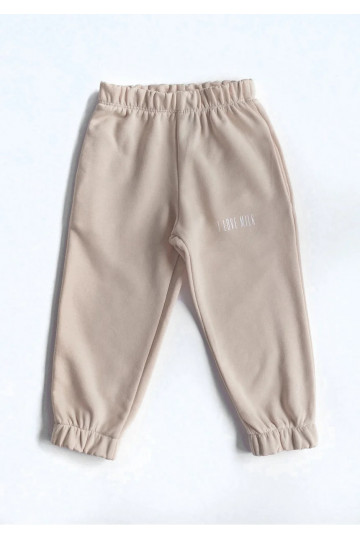 Pure - Kids sweatpants Coconut