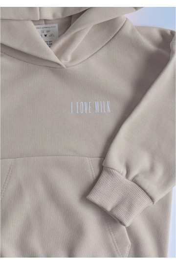 Pure - Kids hoodie Coconut 2