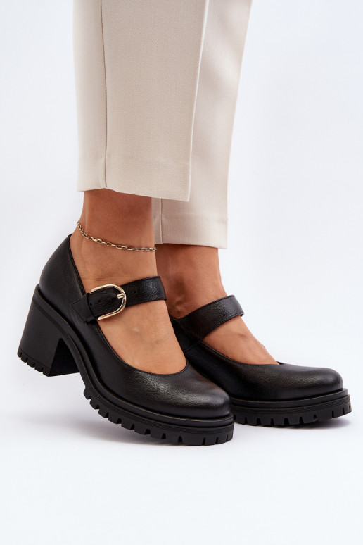 Zazoo 20166 Leather Court Shoes Black Zazoo 20166 Leather Court Shoes Black