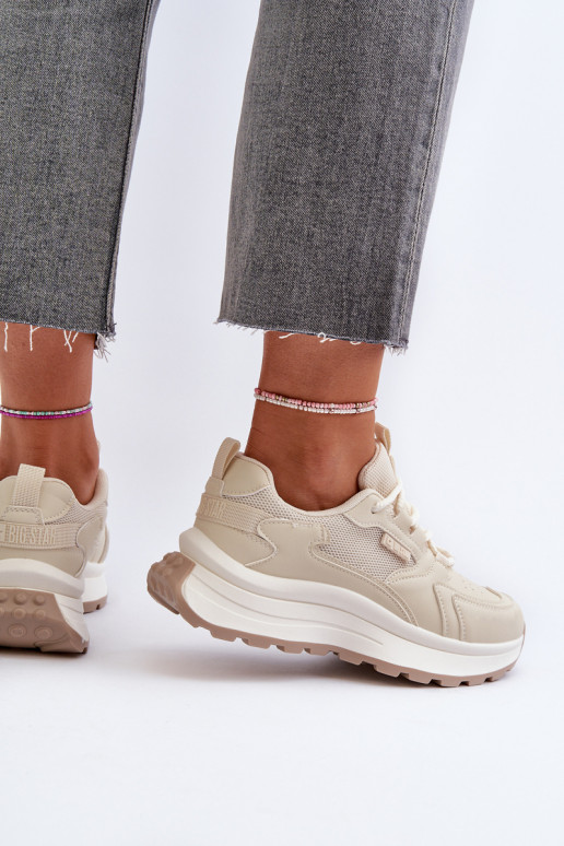 Women's Sneakers HI-POLY SYSTEM Big Star NN274A105 Beige