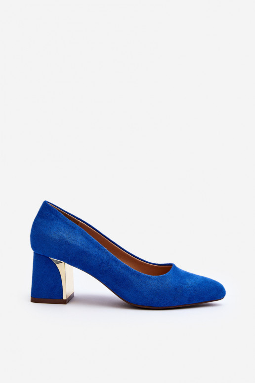 Blue Stelloria High Heel Pumps