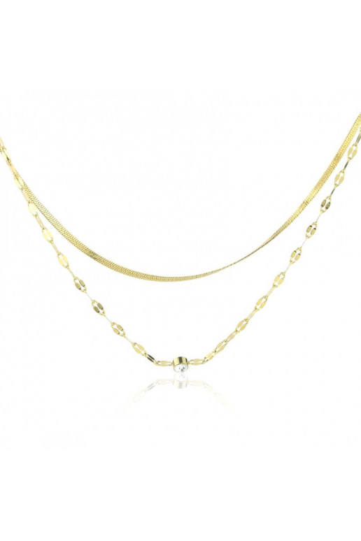 Stainless steel necklace  NST1047