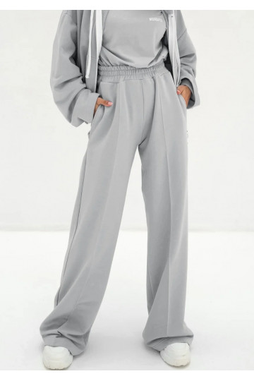 Costa - gray wide leg pants 2