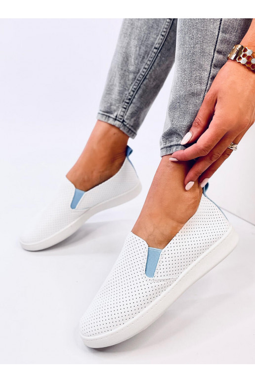 Sneakers slip-on JOUSSE WHITE/BLUE