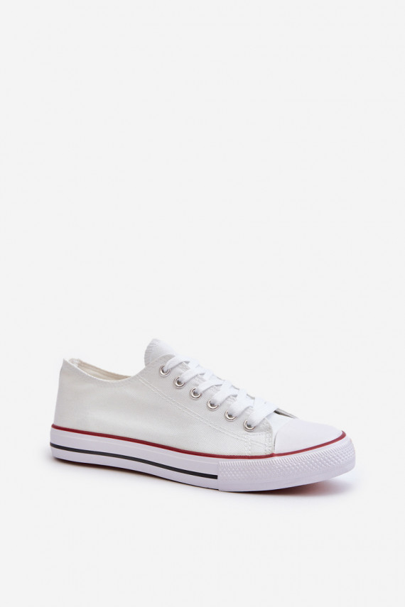 Women's Classic Low White Sneakers Caelira