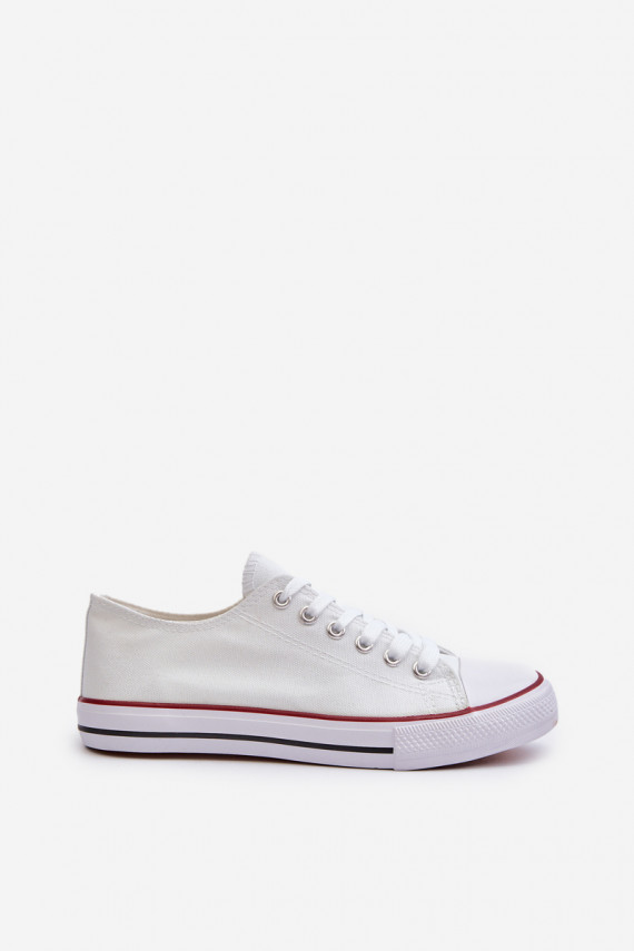 Women's Classic Low White Sneakers Caelira