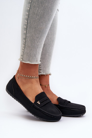 Classic Black Women's Moccasins Iramarie 2