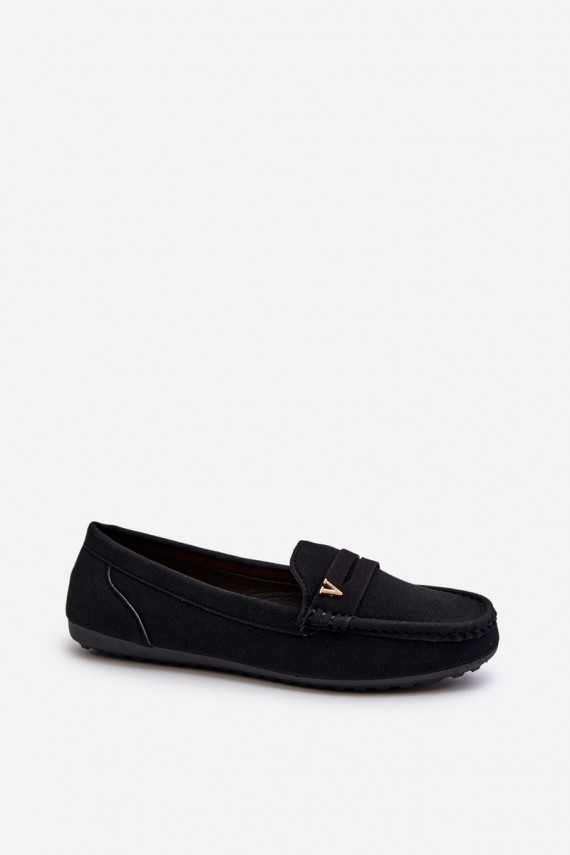 Classic Black Women's Moccasins Iramarie