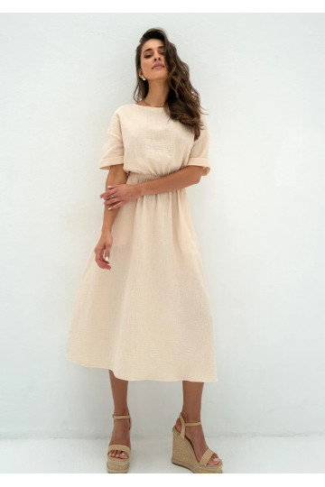 Greta - Creamy muslin midi... 2