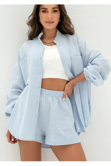 Palma - Light blue muslin...