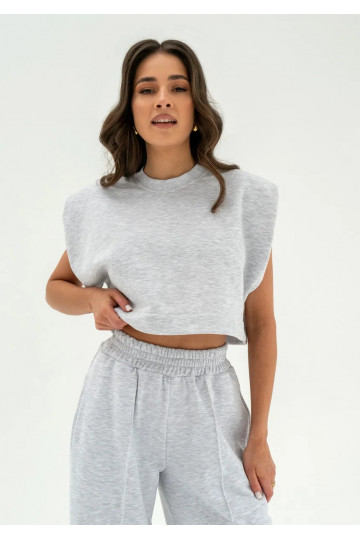 Sumi - light melange blouse... 2