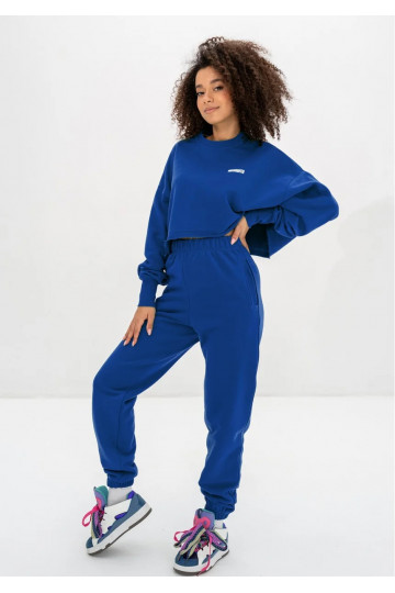 Icon - cobalt blue trousers 2