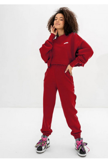 Icon - cherry red pants 2