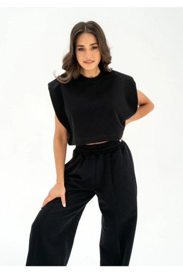 Sumi - black blouse with... 2