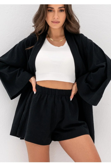 Pavla - Black wide muslin... 2