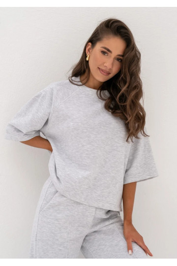 Melgo - light melange wide...