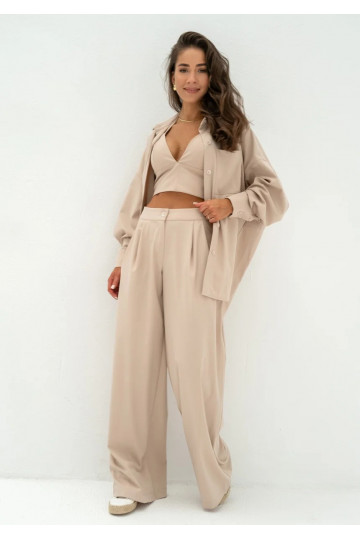 Tammy - beige blouse 2