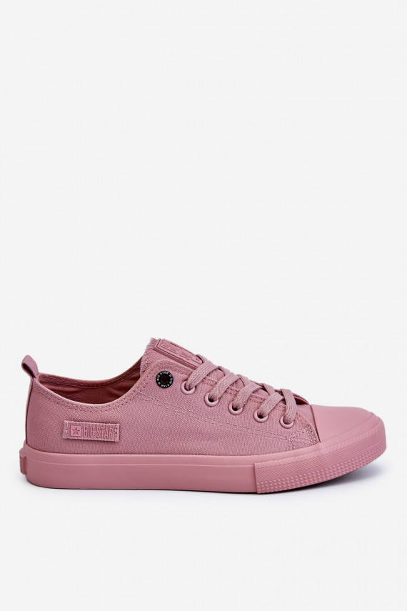 Women's Classic Low Sneakers Big Star LL274027 Pink