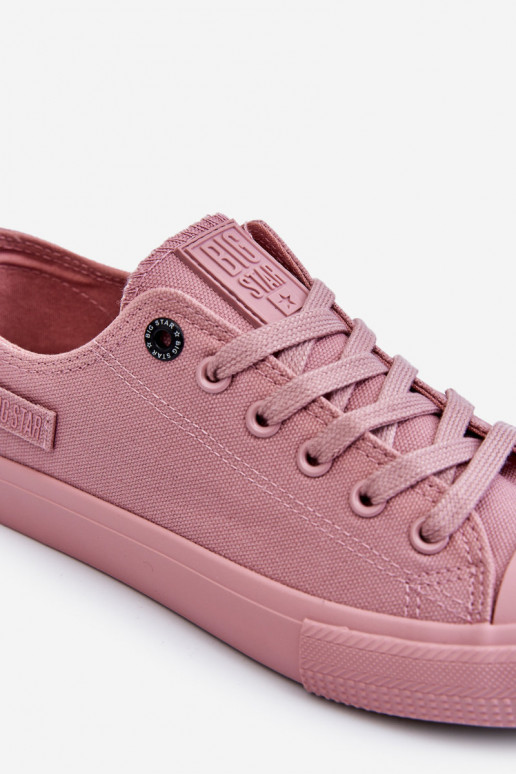Women's Classic Low Sneakers Big Star Pink