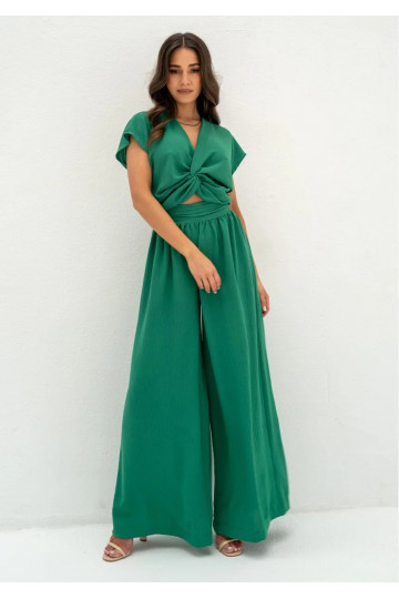 Musso - Green loose trousers 2