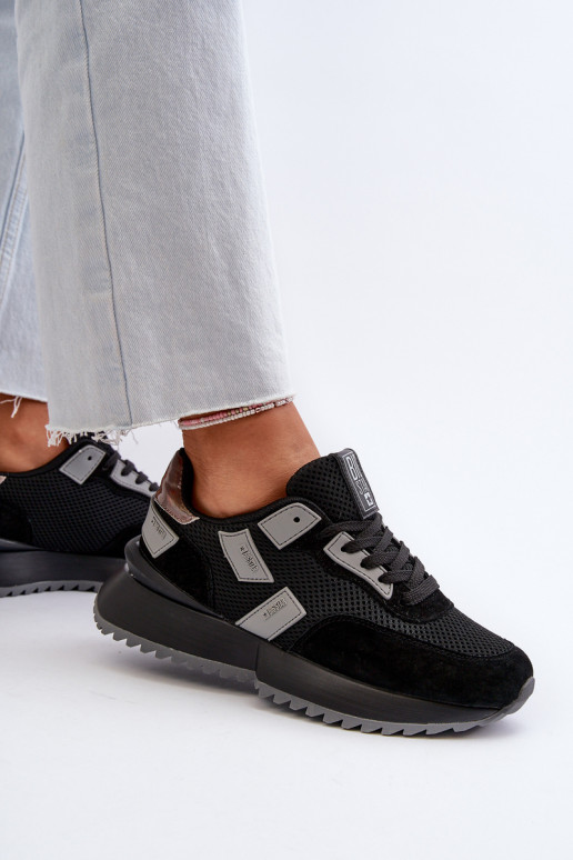 Women's sneakers Big Star NN274975 Black Women's sneakers Big Star NN274975 Black