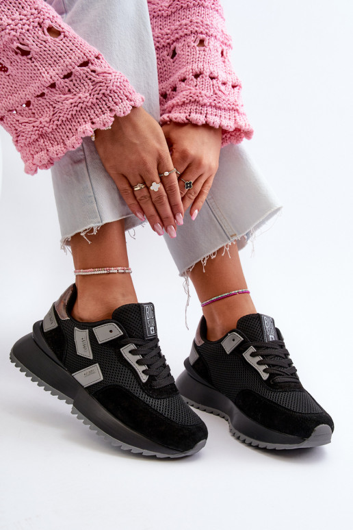 Women's sneakers Big Star NN274975 Black Women's sneakers Big Star NN274975 Black