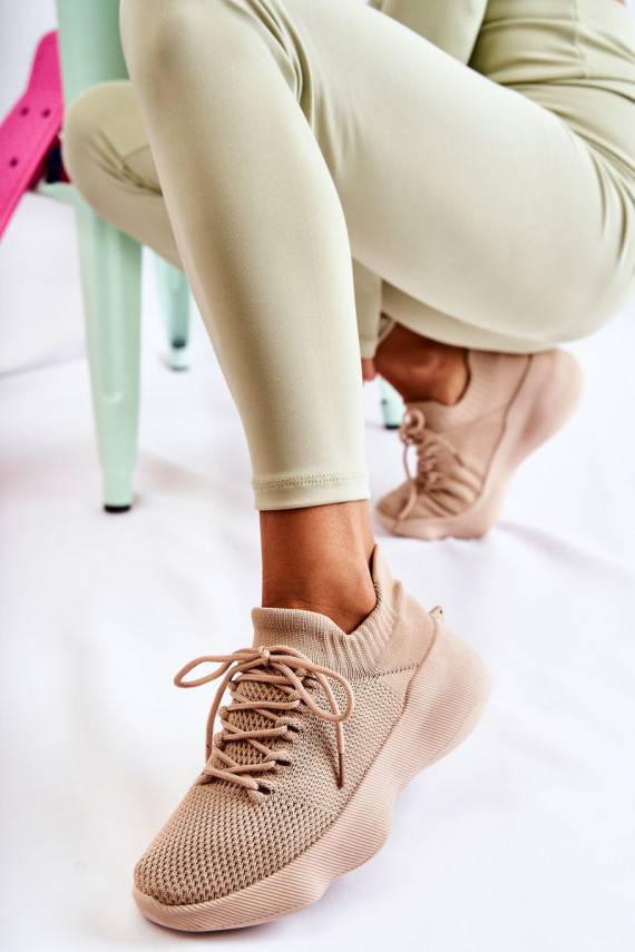 Slip-On Women's Sport Shoes Beige Dalmiro 