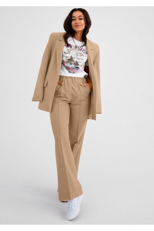 Zura - Beige oversize blazer